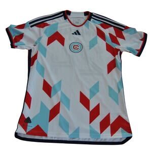 Adidas Chicago Fire Langhans 24 Soccer Jersey Size: Large